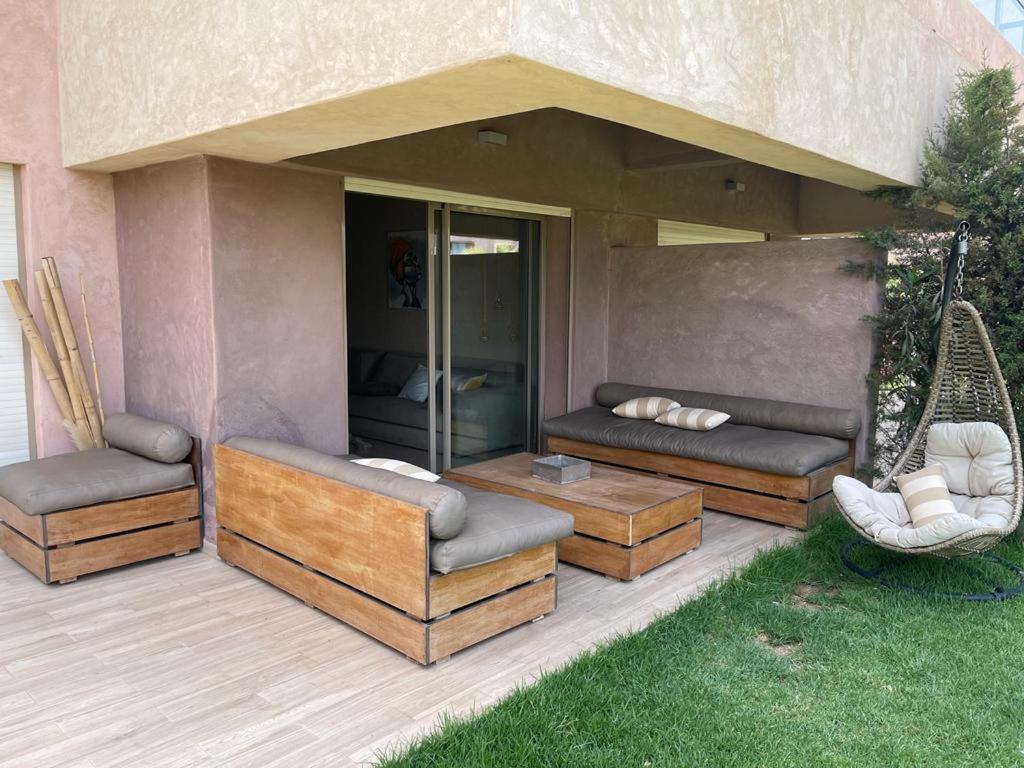 Appartement A Prestigia Marrakeche Avec Jardin 马拉喀什 外观 照片